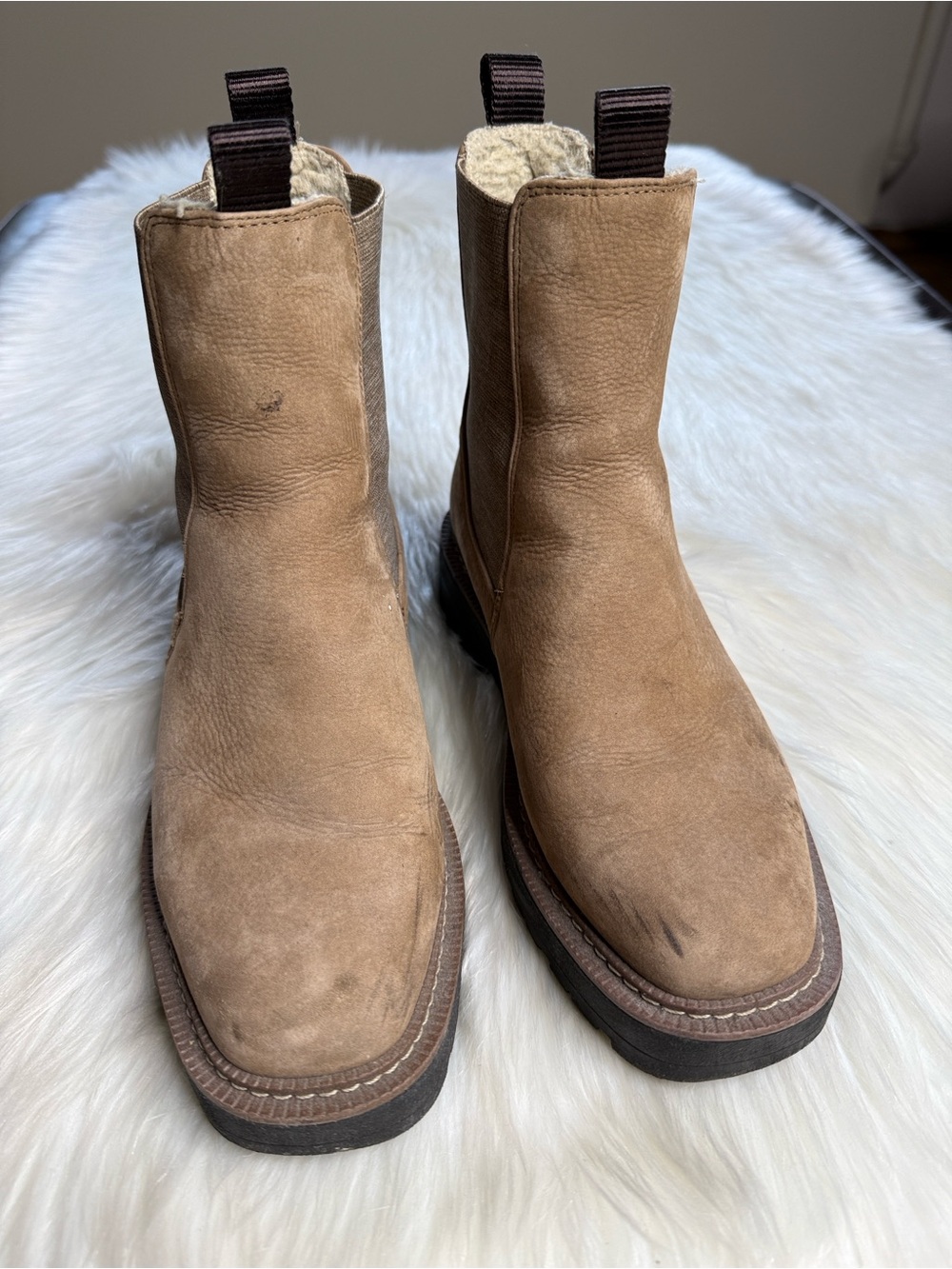 Sam Edelman Brown Laguna Chelsea Boots - Picture 2 of 7